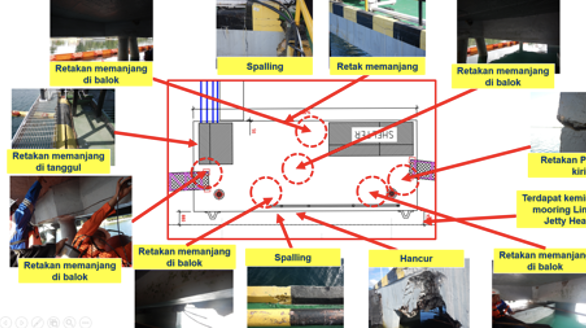 Perbaikan Jetty Head Full Terminal Tobelo